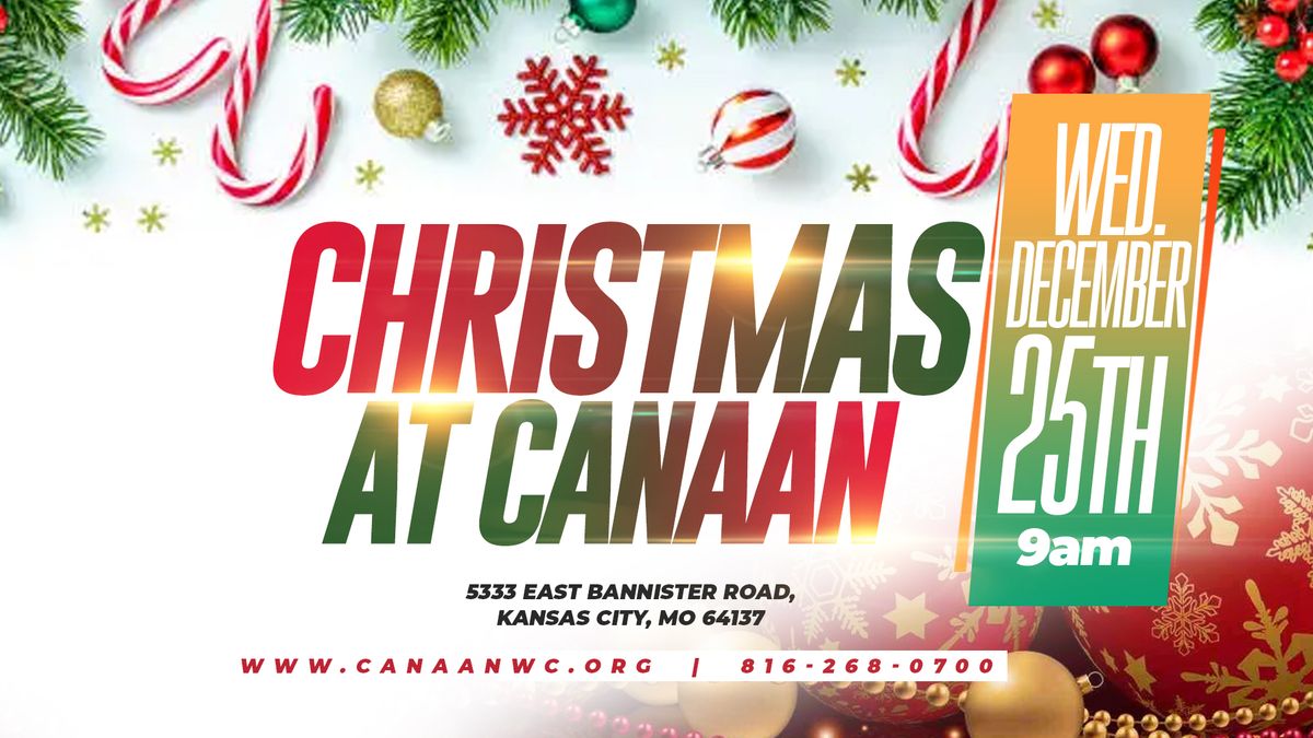 Christmas at Canaan! 