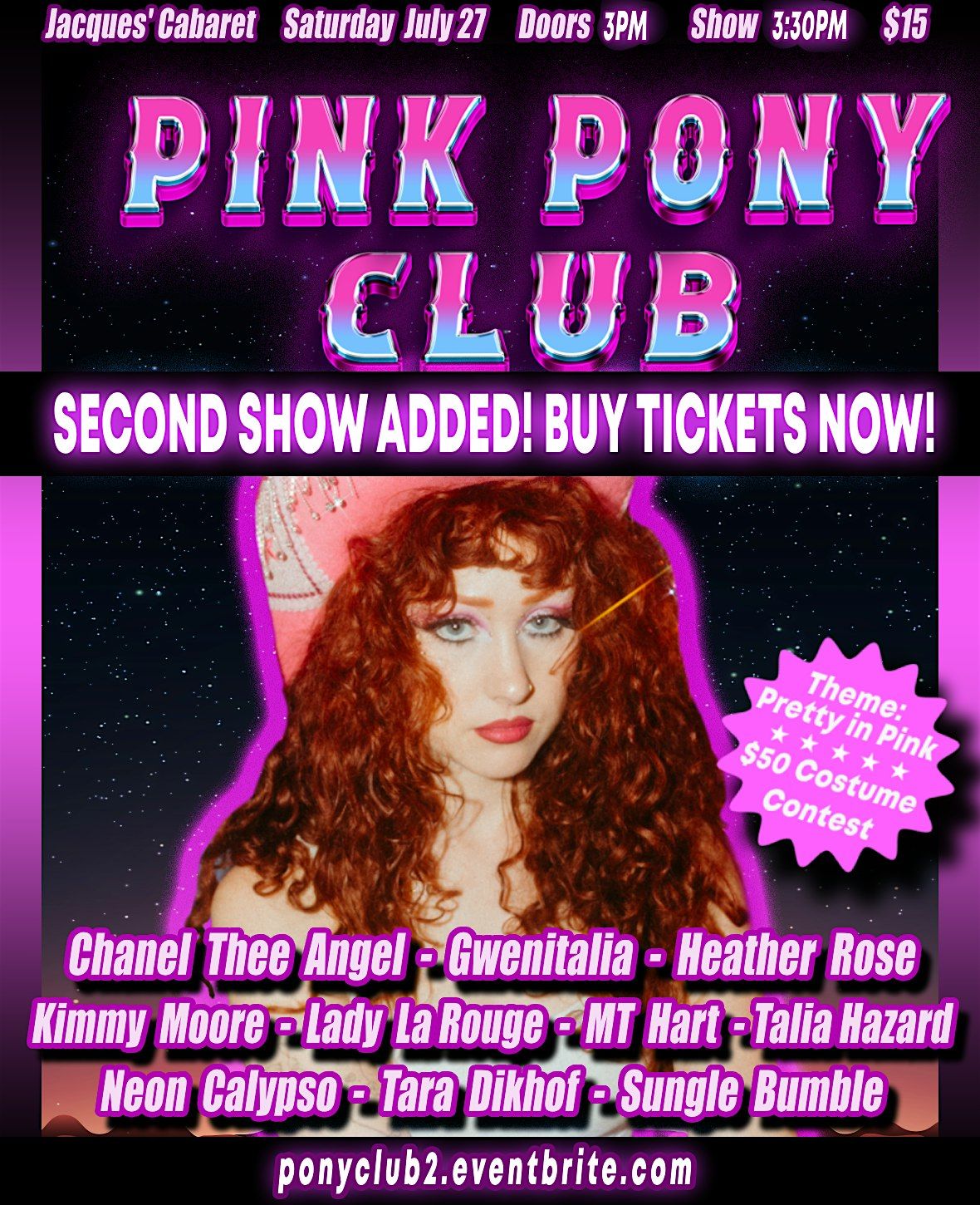 Pink Pony Club - A Chappell Roan Drag Show MATINEE