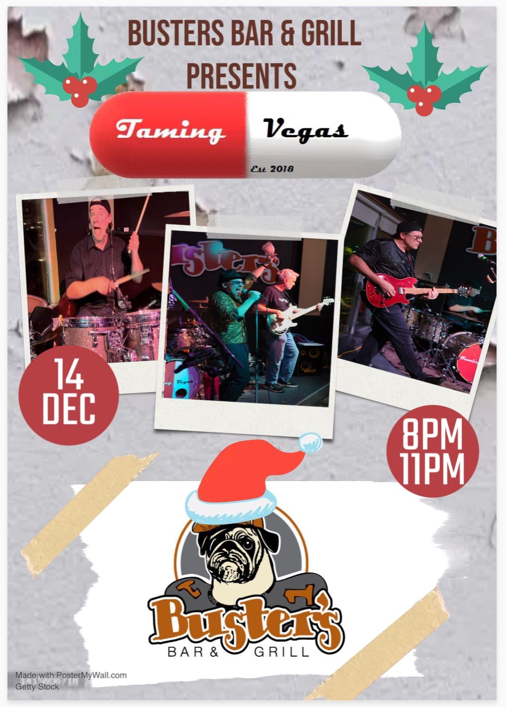 Rock Into The Holidays W\/ Taming Vegas