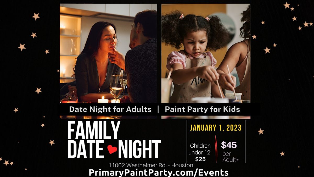 Family Date Night - Paint Party