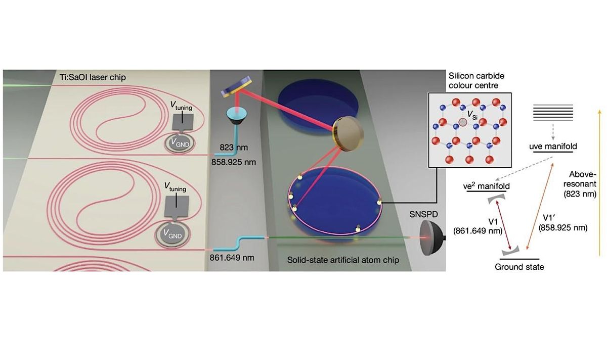 Titanium:sapphire-on-insulator integrated lasers and amplifiers