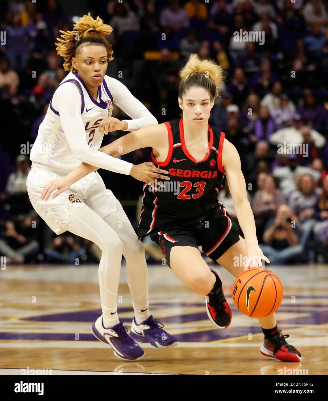 Georgia Bulldogs at LSU Tigers Womens Basketball