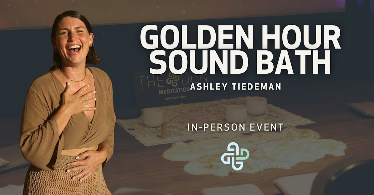 \u2742 IN-PERSON POP*UP - Golden Hour Sound Bath