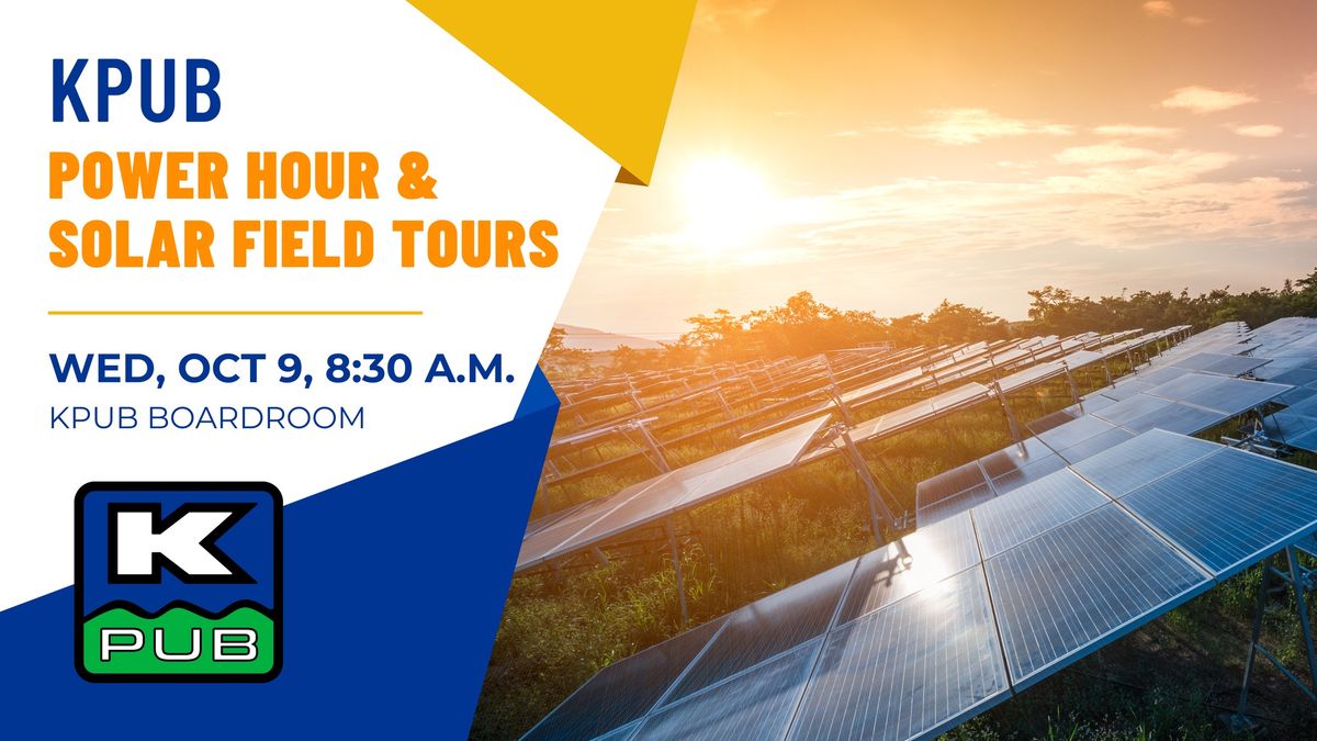 Power Hour & Solar Field Tour