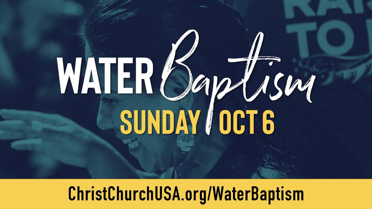 Water Baptism