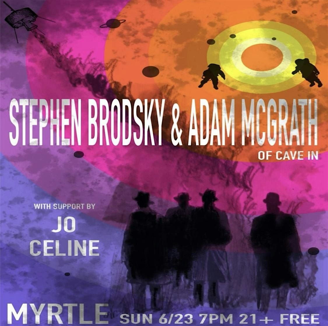 LIVE MUSIC: Stephen Brodsky & Adam McGrath of Cave In