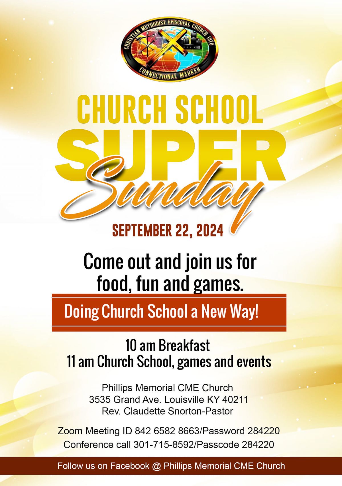 Church School Super Sunday 