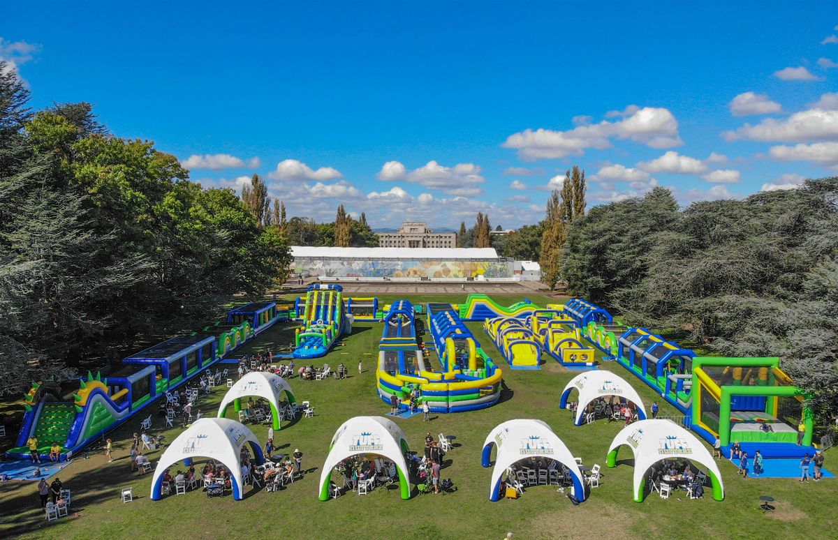 Half Term Fun!!! UK's biggest inflatable obstacle course - Guilford