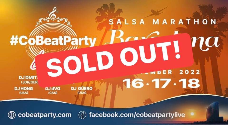 CoBeatParty Live \u00b7  Barcelona Salsa Marathon