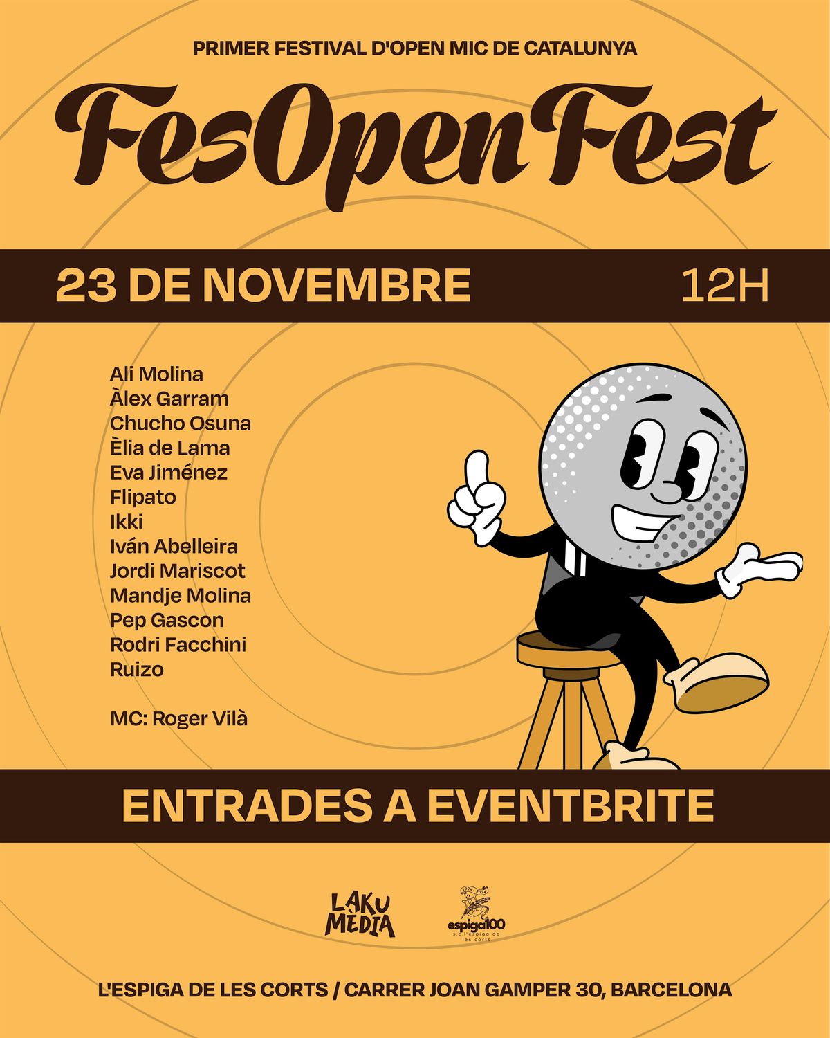 FesOpenFest - Dissabte 23 de novembre a les 12h