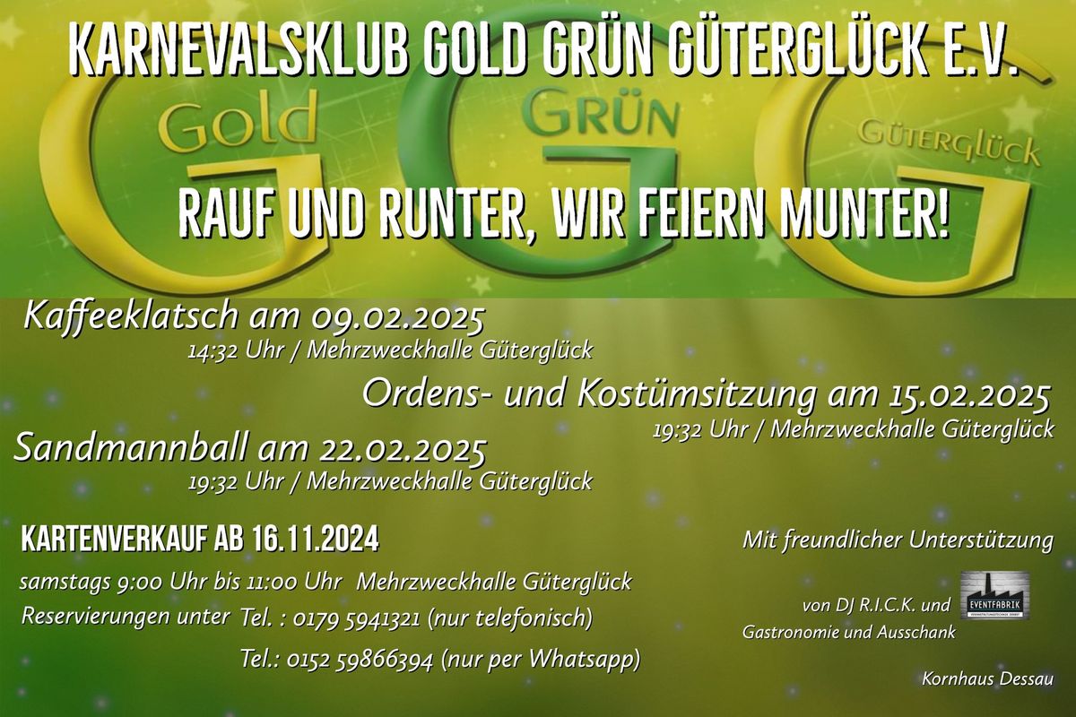 Sandmannball beim GGG