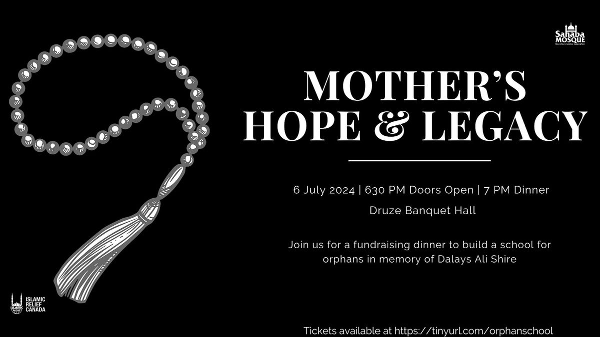 Mother's Hope and Legacy: Fundraiser for Orphans