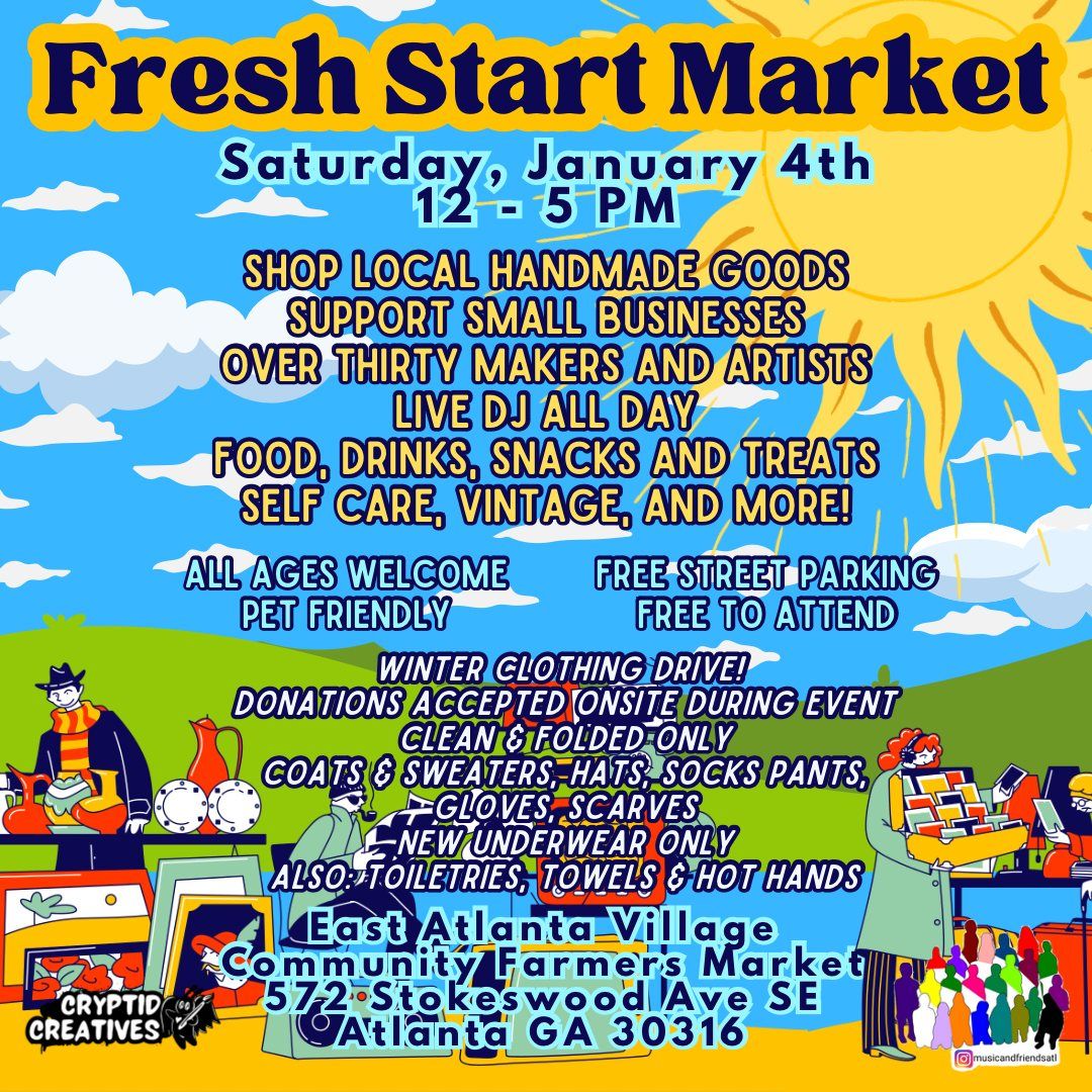 Fresh Start Market: Treat Yourself for the New Year!