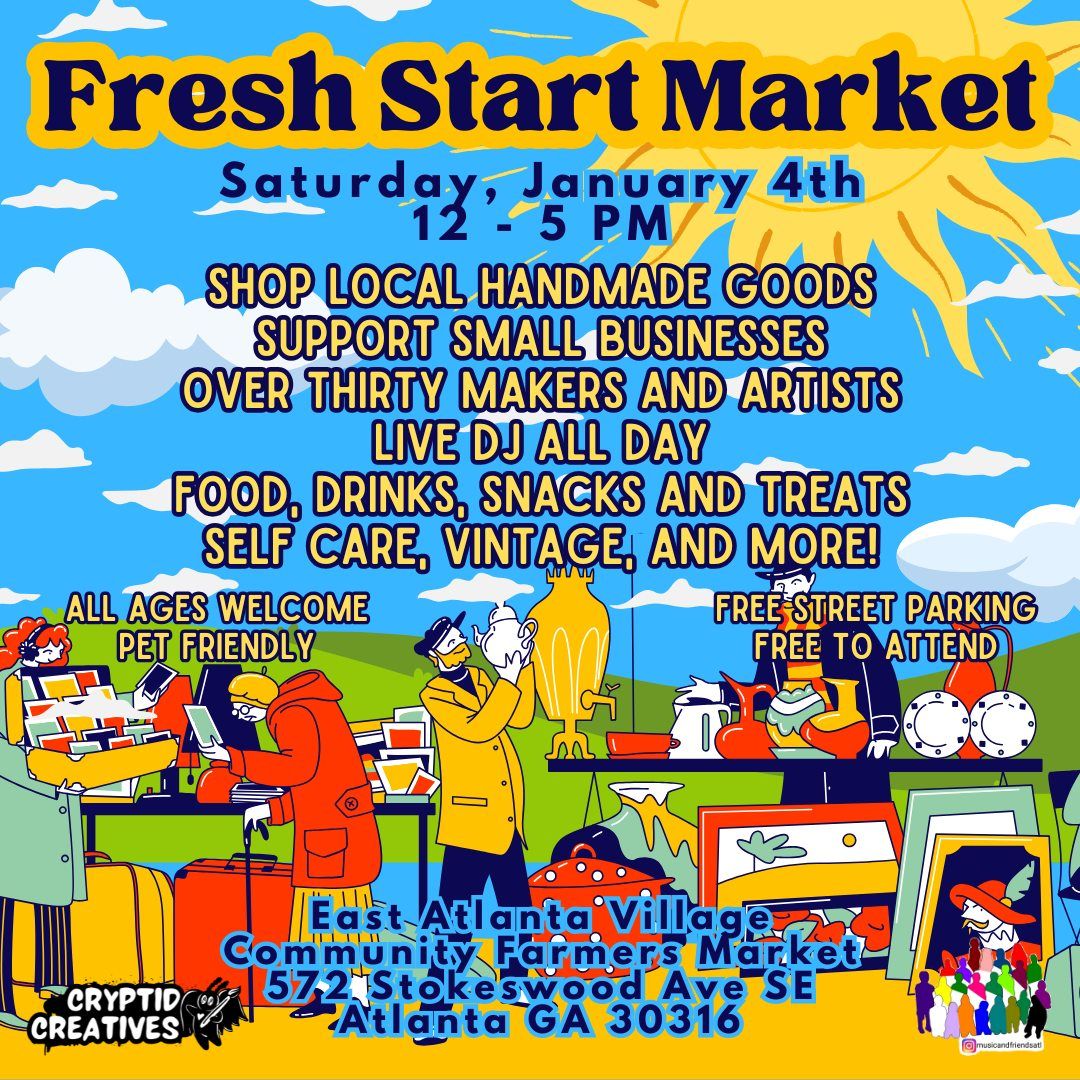 Fresh Start Market: Treat Yourself for the New Year!