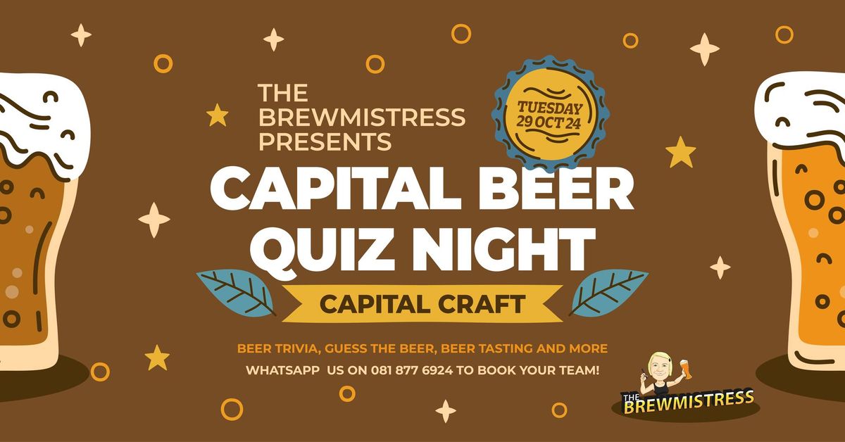 Beer Quiz Night at Capital Craft