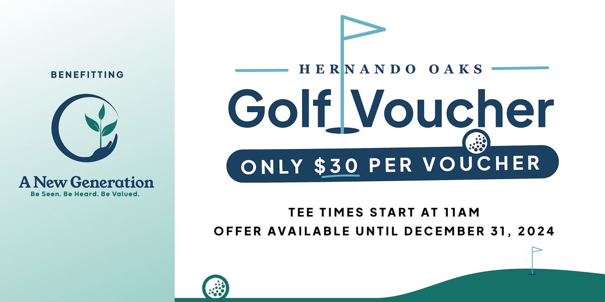 $30 Golf Voucher (Hernando Oaks)