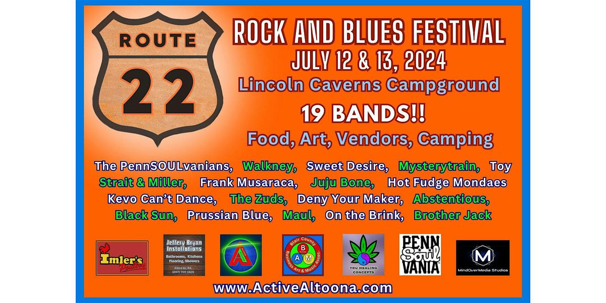 Rte 22 Rock and Blues Festival 2024