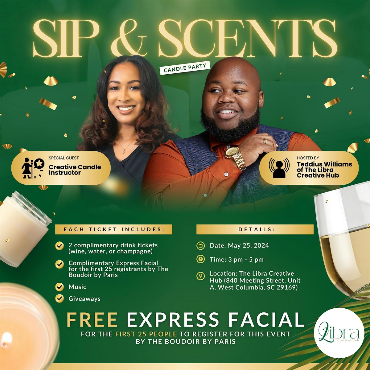 Sip & Scents (Candle Making Party)