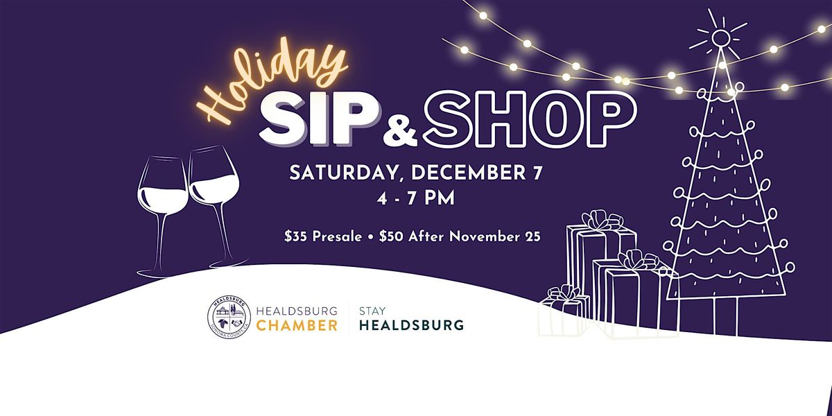 Holiday Sip & Shop