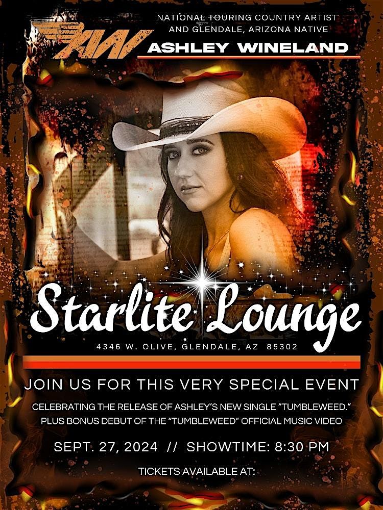 Ashley Wineland at the Starlite Lounge