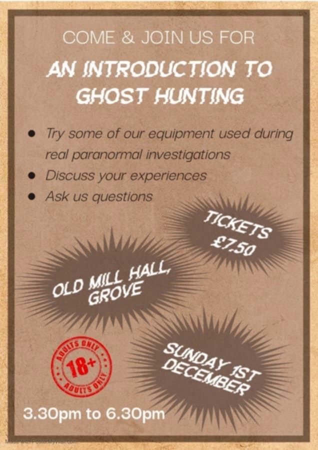 Introduction to Ghost Hunting