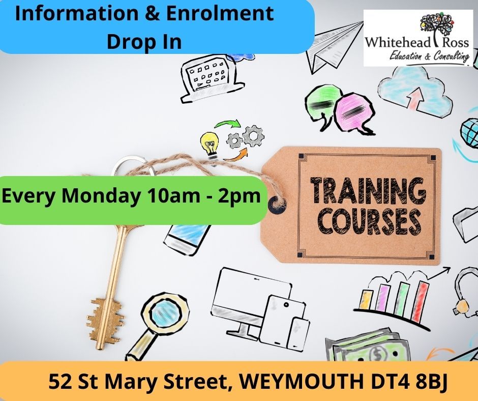 Fully Funded Training - Information & Enrolments -Weekly Drop In