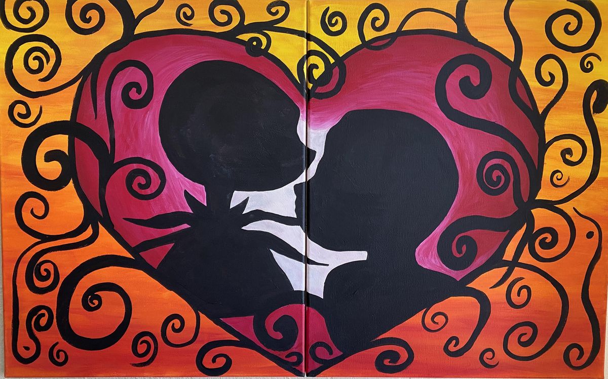 Jack and Sally - Couples painting