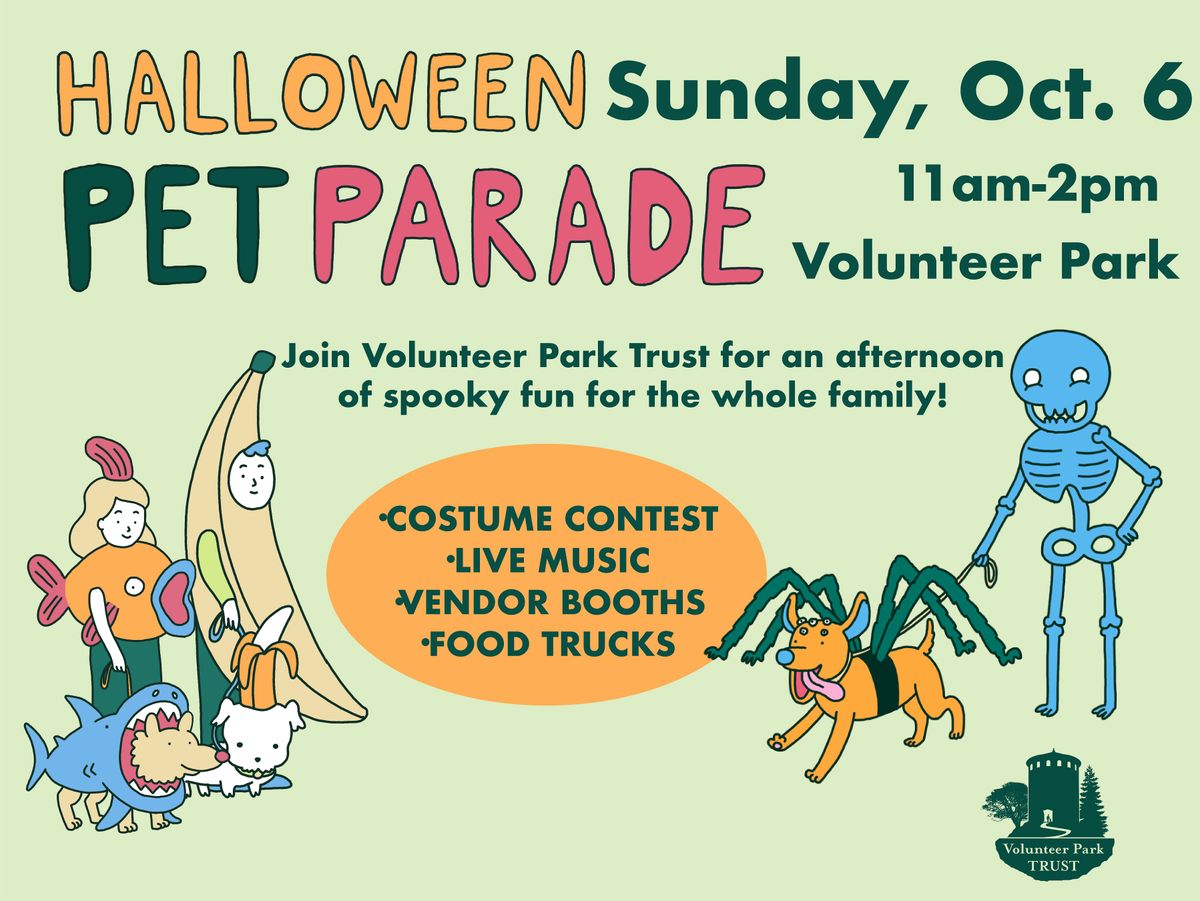 Halloween Pet Parade in Volunteer Park