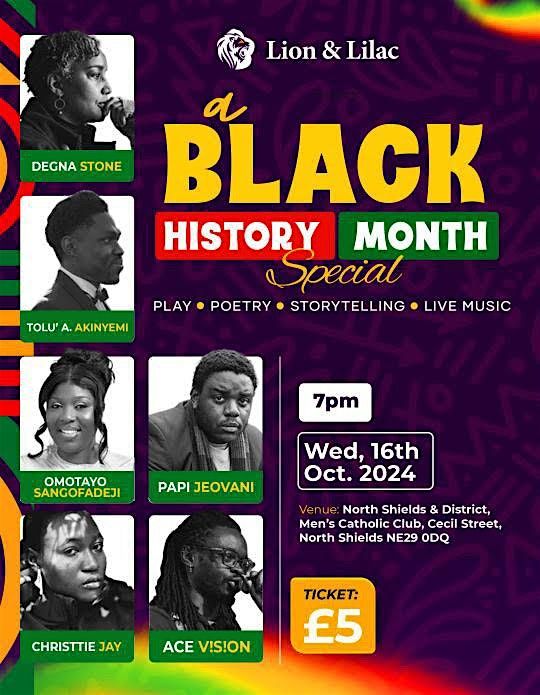 Lion & Lilac Presents A Black History Month Special