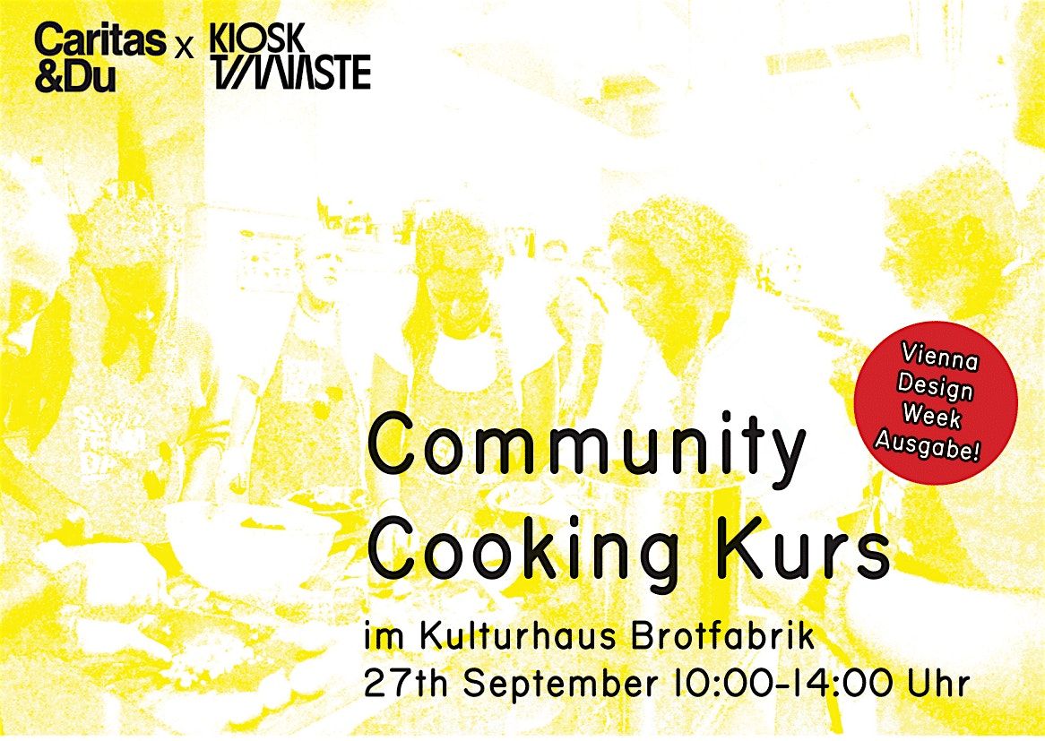 Caritas Community Cooking Class - Vienna Design Week Edition