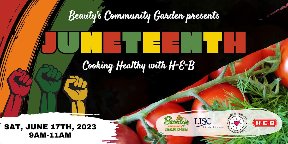 Healthy Cooking -Juneteenth with H-E-B