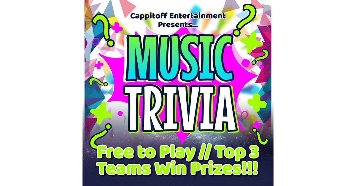 Wednesday Music Trivia at Rhino Market & Deli Uptown