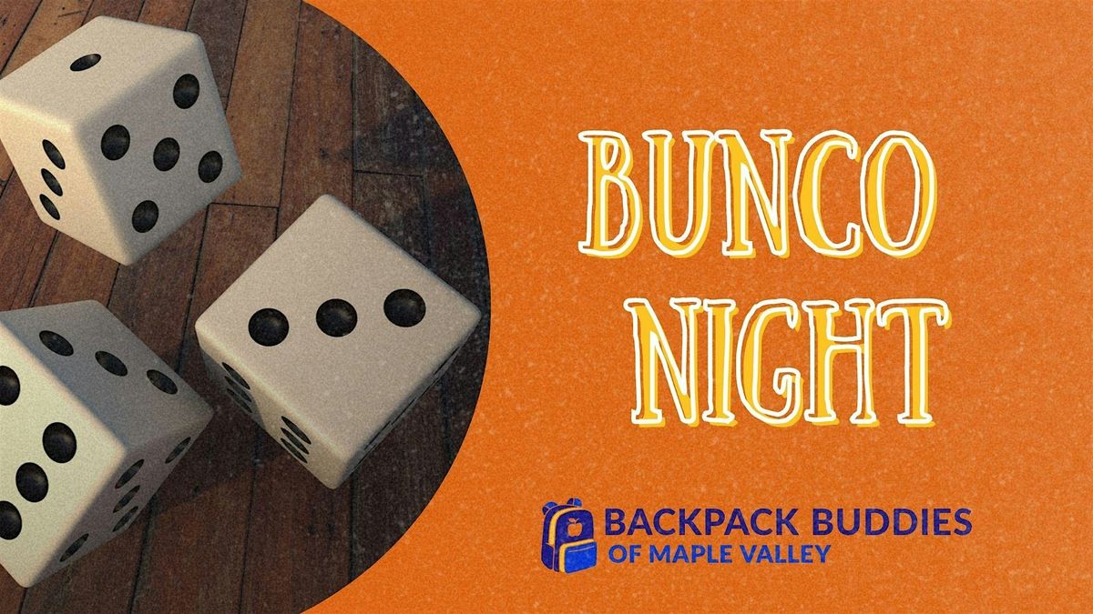 Bunco for Backpack Buddies