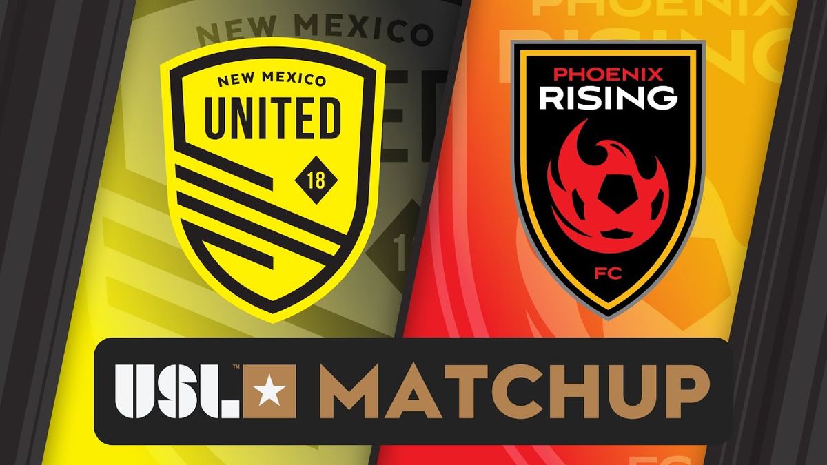 New Mexico United at Phoenix Rising FC