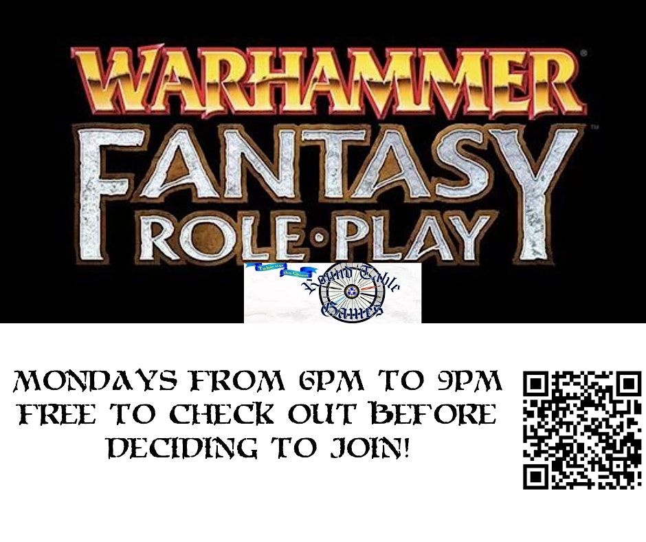 Warhammer Fantasy RPG at Round Table Games