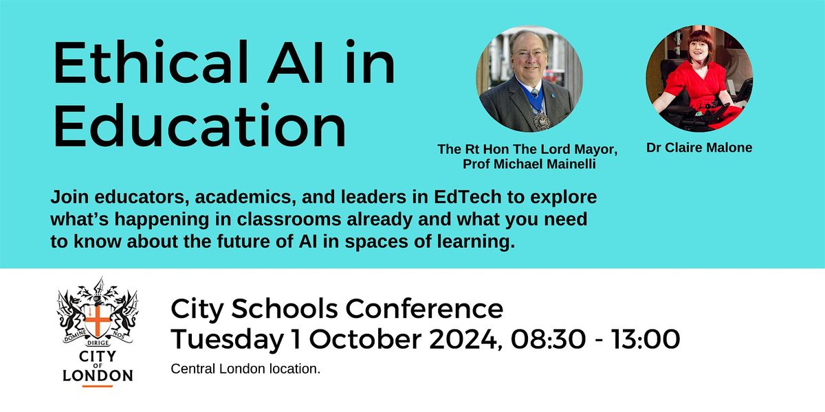 City Schools Conference - Ethical AI in Education