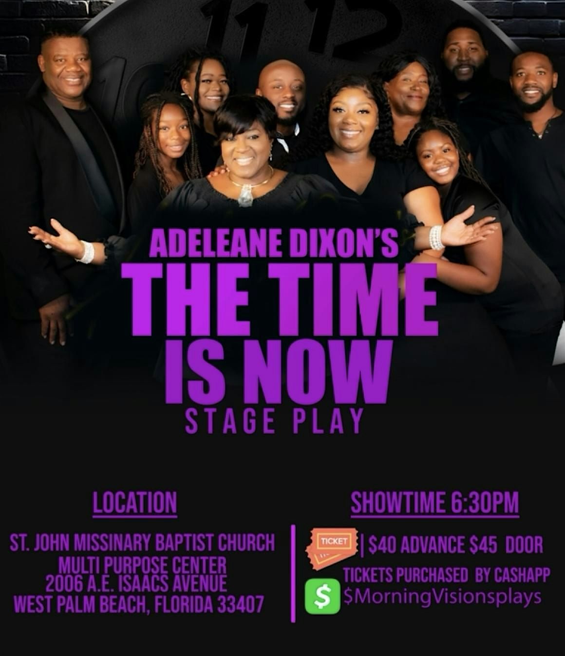 The Time Is Now Gospel Stage Play