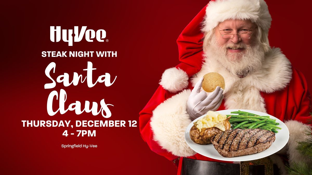 Steak Night with Santa: 12\/12