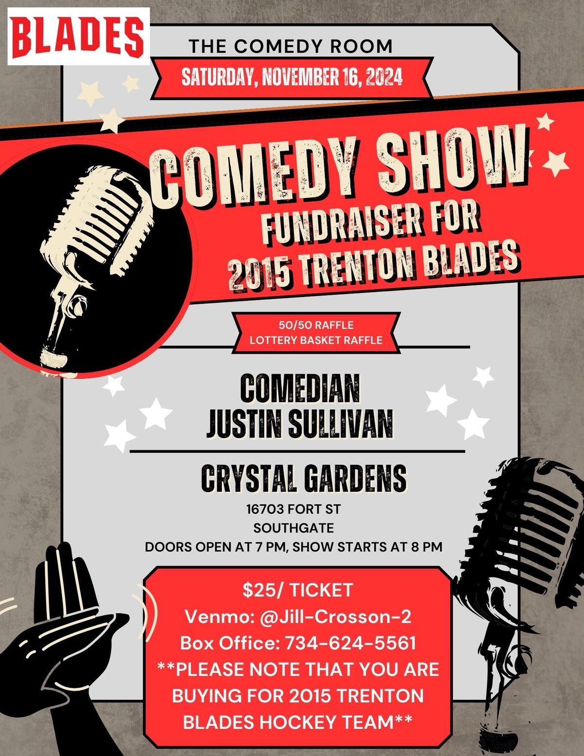 2015 TRENTON BLADES HOCKEY FUNDRAISER