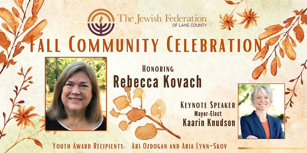 Jewish Federation of Lane County   Community Celebration