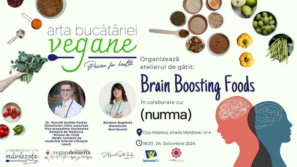 Atelier de g\u0103tit - Brain Boosting Foods