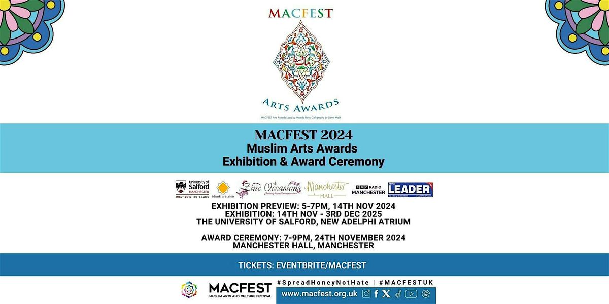 Art Exhibition and Preview: MACFEST Muslim Arts Awards 2024