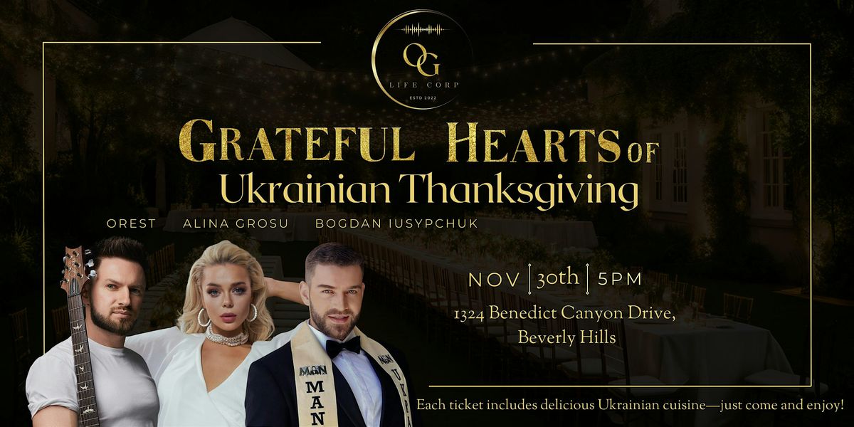 GREATFUL HEARTS  of  UKRAINIAN THANKSGIVING