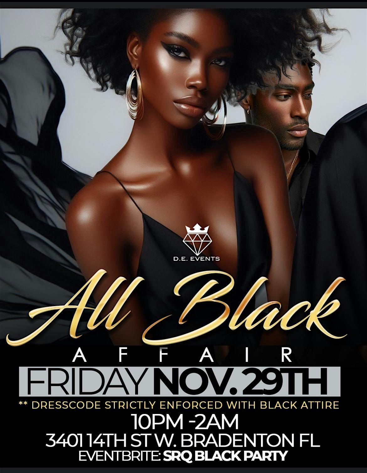 ALL BLACK PARTY