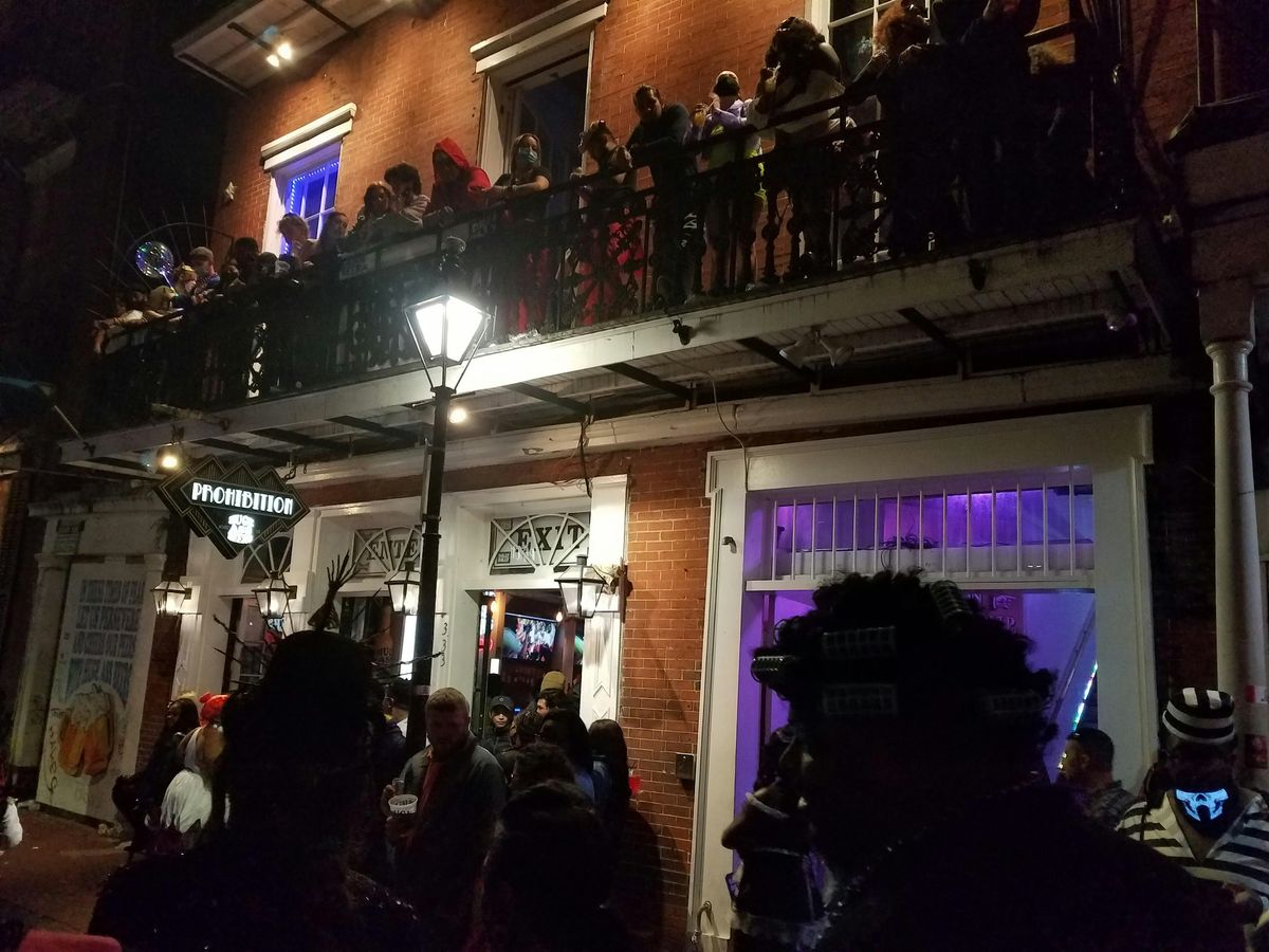 Mardi Gras Balcony Party at PROHIBITION Sat, Mar 1st 4-8pm