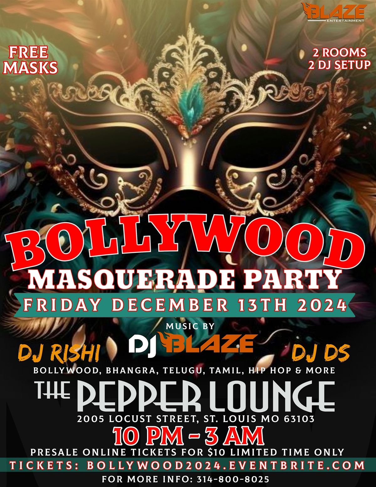 BOLLYWOOD MASQUERAD PARTY