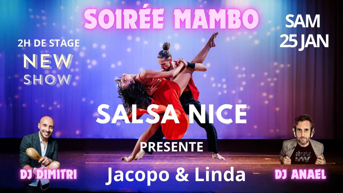 SOIR\u00c9E MAMBO \/ Guest Jacopo & Linda \/ Dj Dimitri & Dj Anael