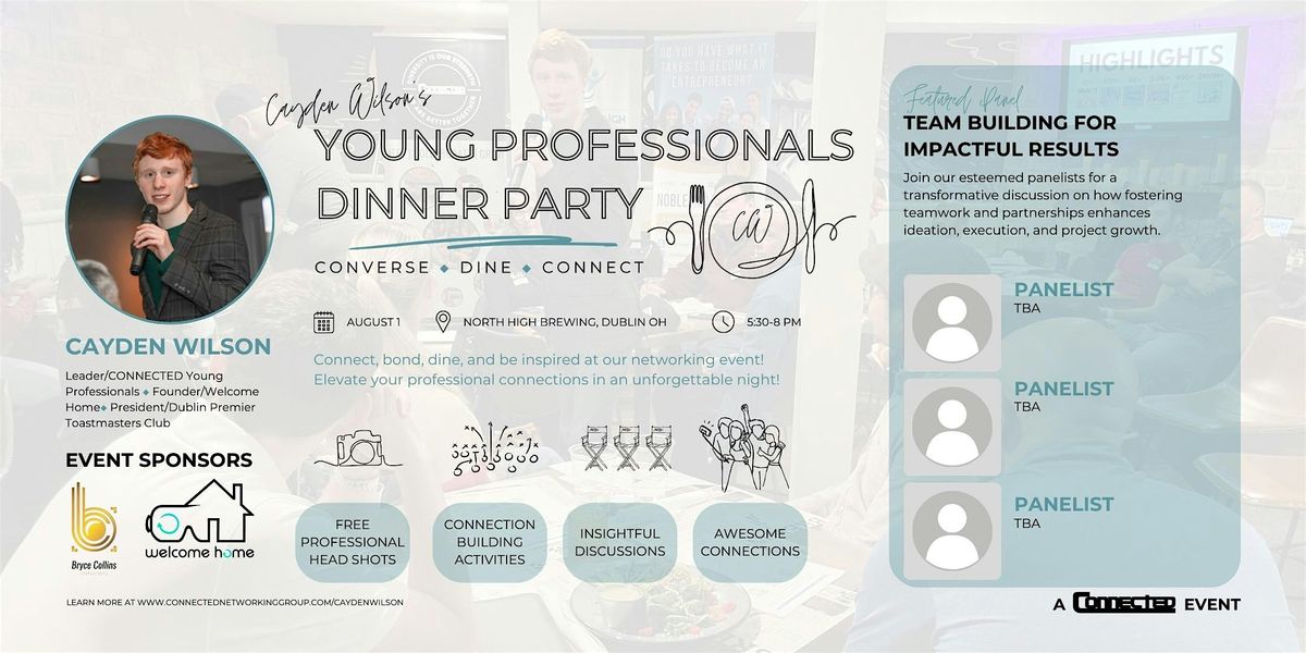 CONNECTED Young Professionals Dinner Party