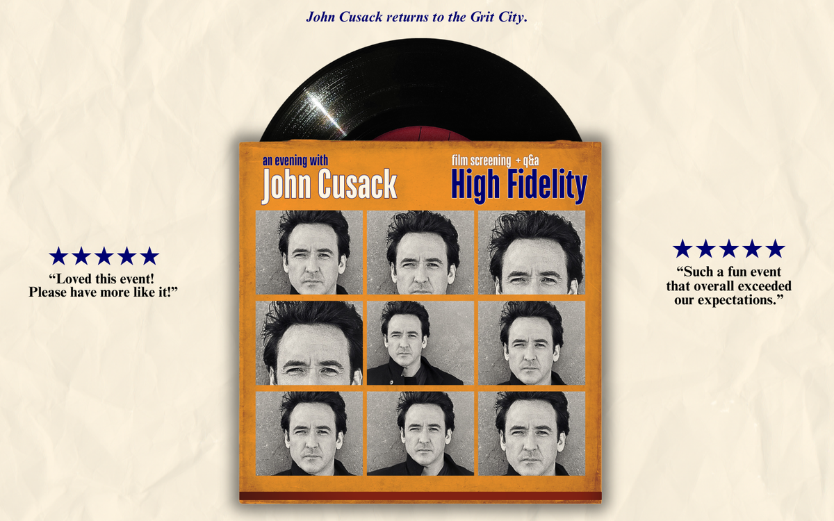 High Fidelity - Screening and Evening with John Cusack at Tobin Center for the Performing Arts