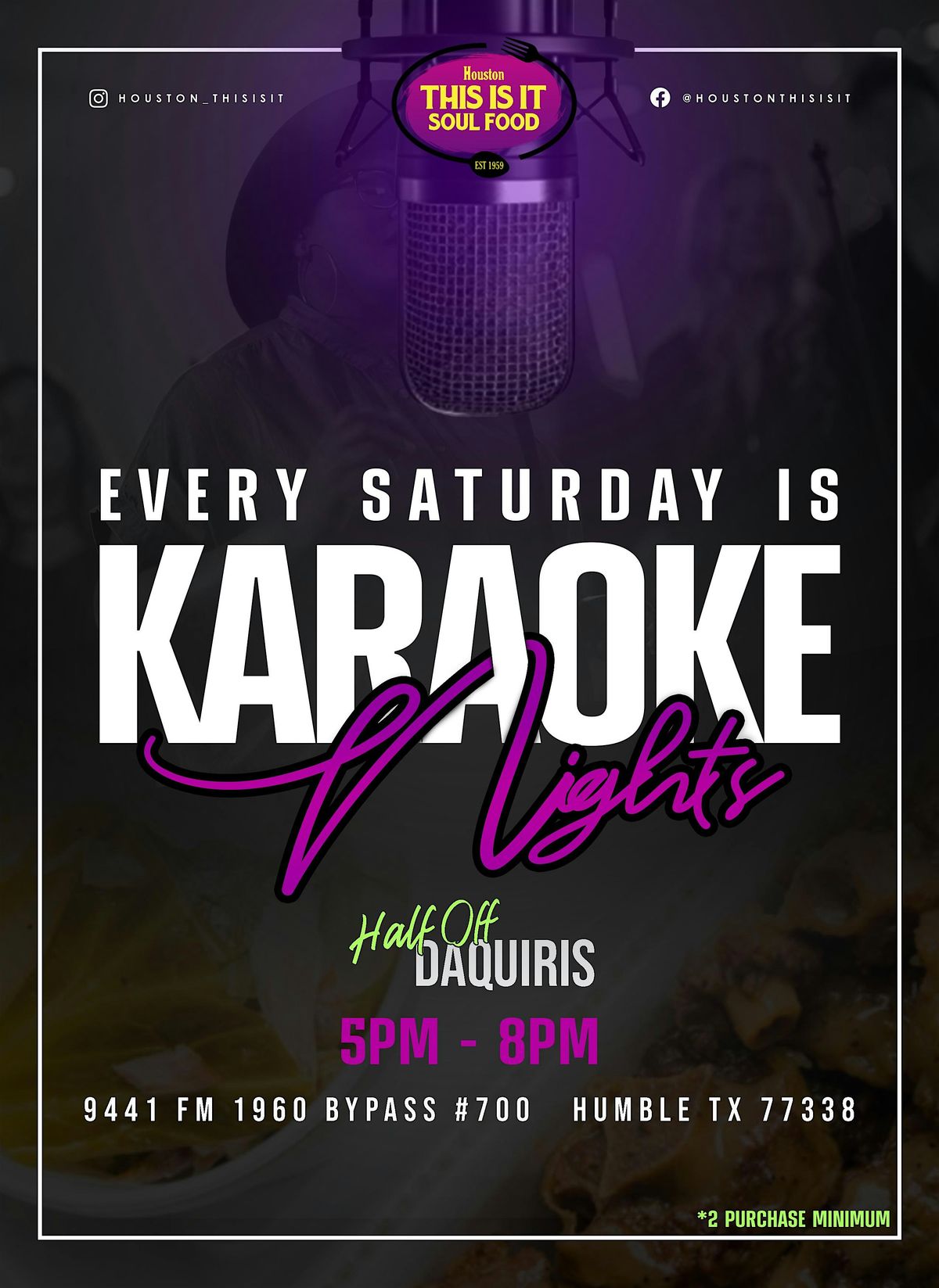 Houston This Is It Karaoke Night